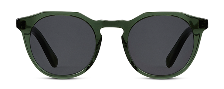 Forest Flight Square Sunglasses - Olive Green Frame & Dark Gold Lens